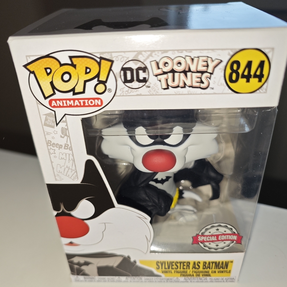 Slyvester as Batman Funko Pop